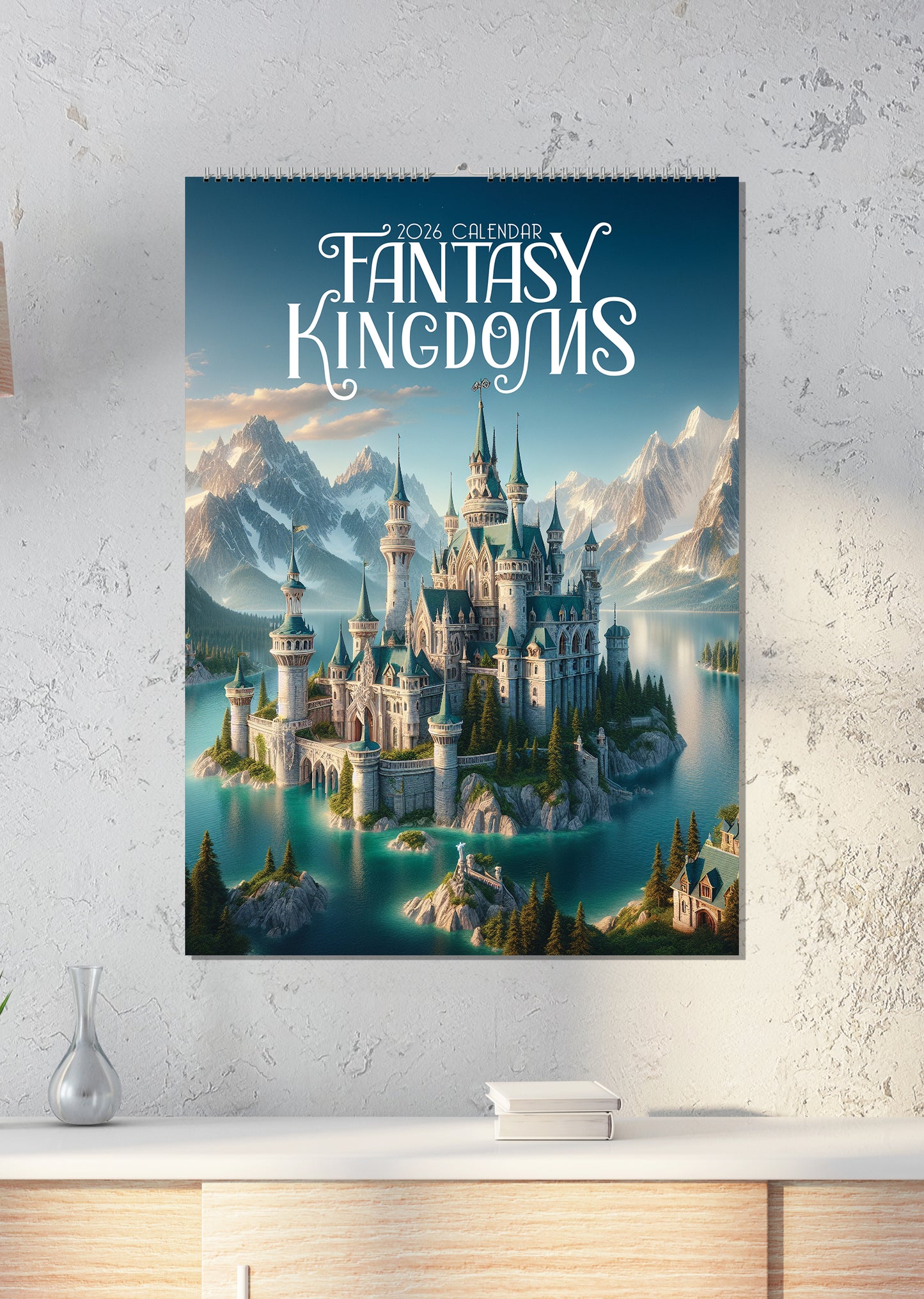 Fantasy Kingdoms Calendar 2026 – A Year of Castles, Magic, and Enchanted Realms