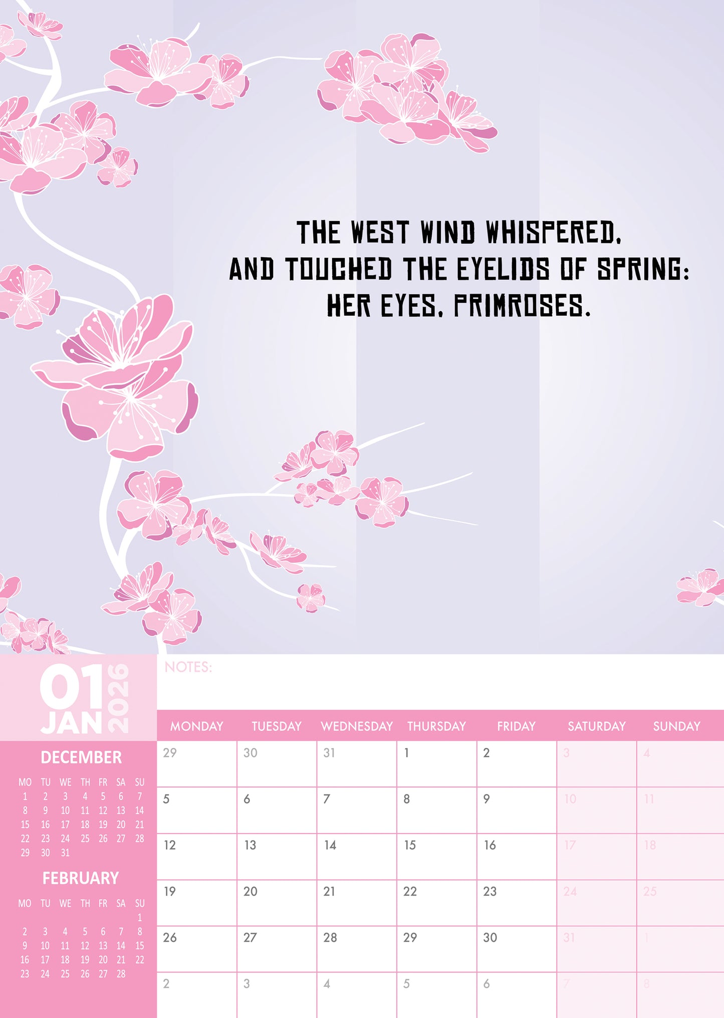 Haiku Calendar 2026 – A Year of Peace, Nature, and Poetic Reflection