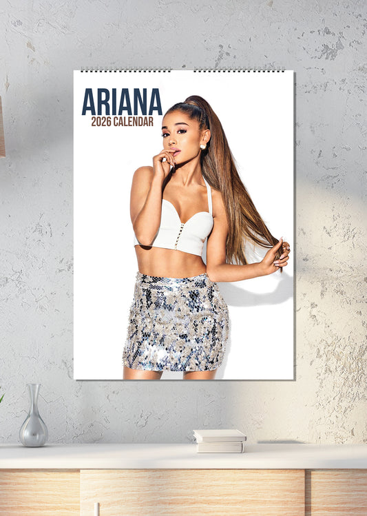 Ariana Grande Calendar 2026 – A Year of Pop Magic and Signature Style
