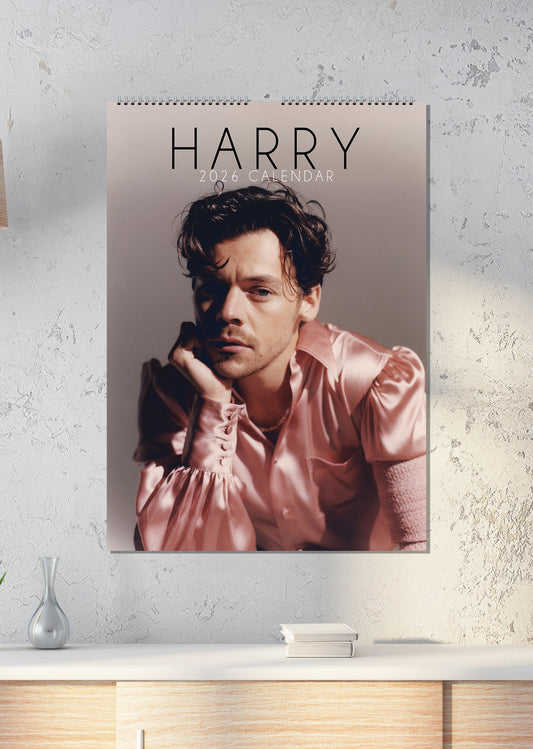 Harry Styles Calendar 2026 – A Year of Style, Music, and Heartfelt Moments