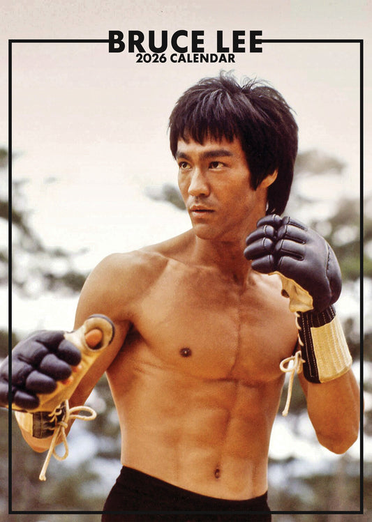 Bruce Lee Calendar 2026 – A Year with the Dragon of Martial Arts