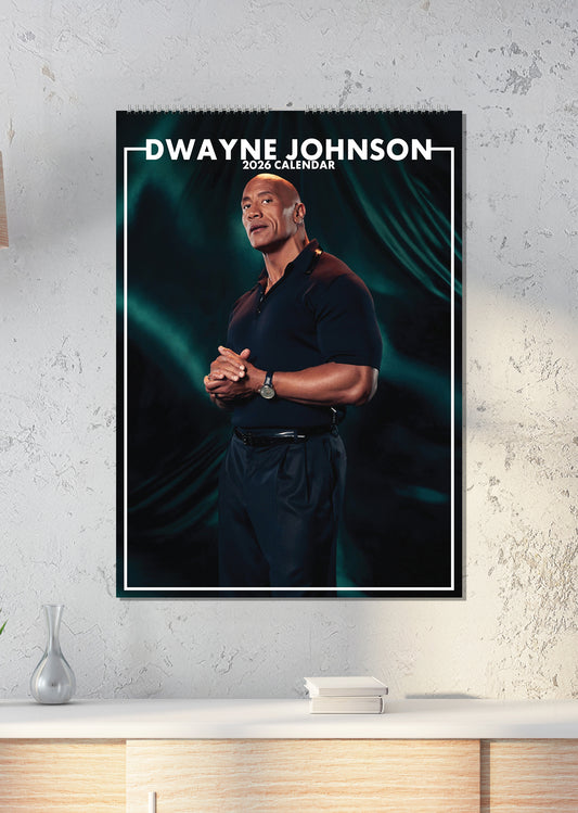 Dwayne Johnson Calendar 2026 – A Year of Power, Positivity & Presence