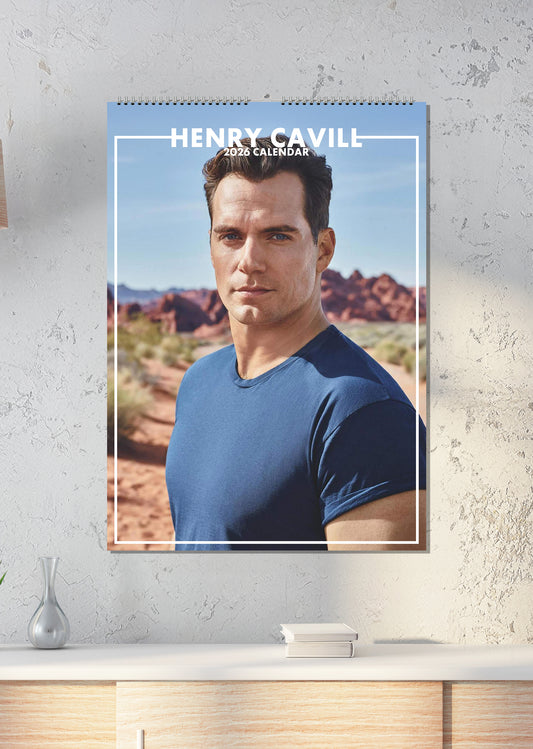 Henry Cavill Calendar 2026 – A Year with the Man of Steel