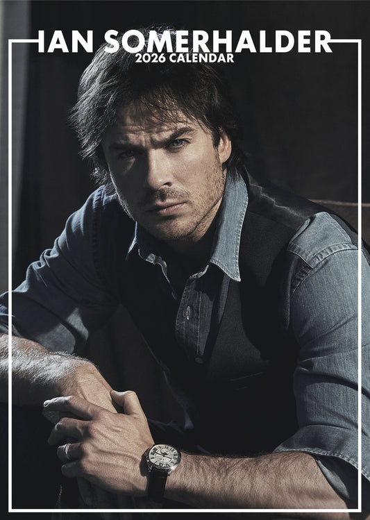 Ian Somerhalder Calendar 2026 – A Year with the Vampire Diaries Star