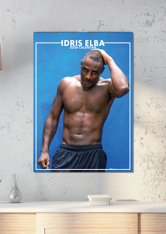 Idris Elba Calendar 2026 – A Year of Power, Charm & Iconic Roles