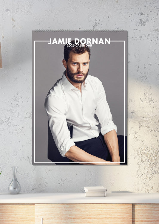 Jamie Dornan Calendar 2026 – A Year of Intensity, Charm & Iconic Roles