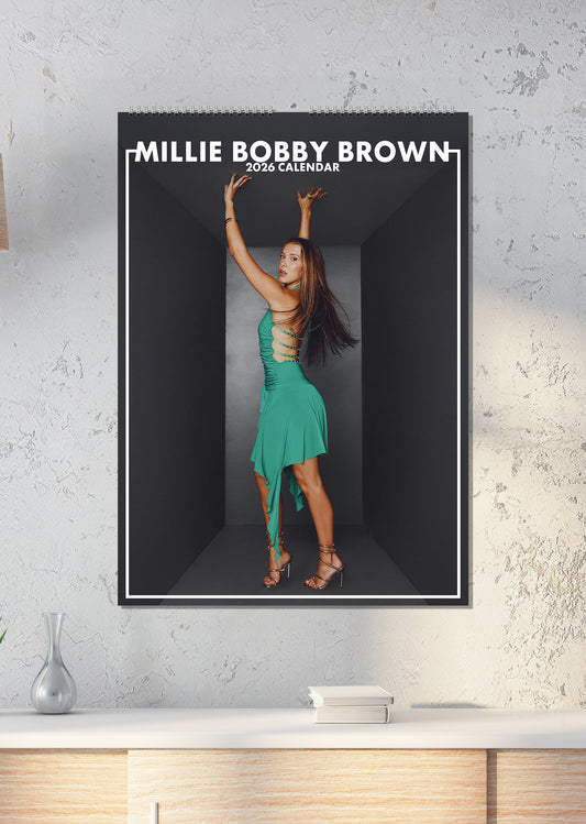 Millie Bobby Brown Calendar 2026 – A Year with a Rising Star of Screen & Style