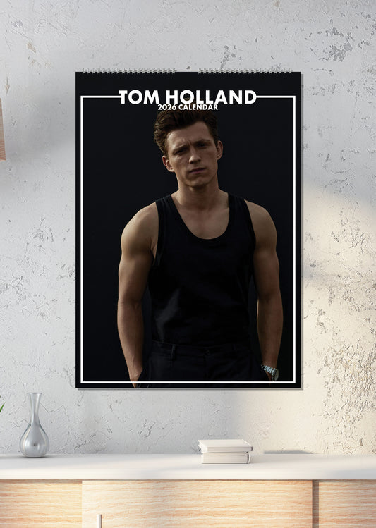 Tom Holland Calendar 2026 – A Year of Heroism, Charm & Cinematic Adventures
