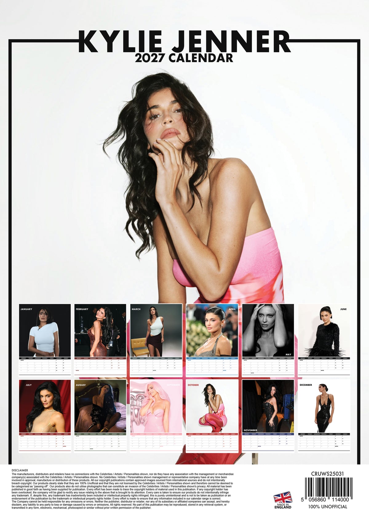 Kylie Jenner Calendar 2027