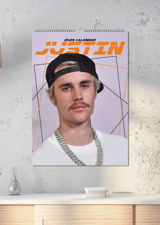 Justin Bieber Calendar 2026 – A Year of Pop Superstar Moments