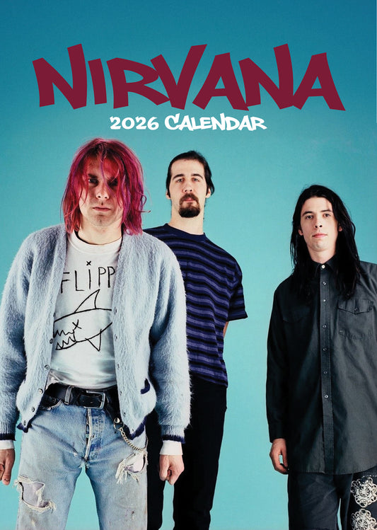 Nirvana Calendar 2026 – A Tribute to the Iconic Band