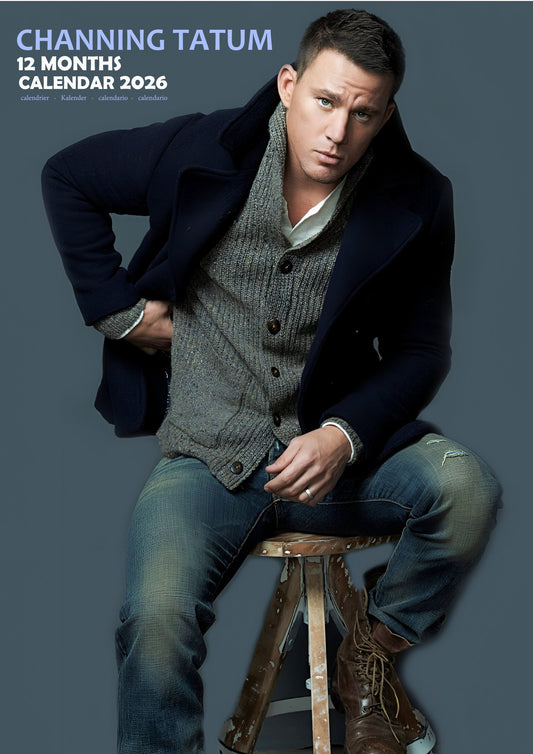 Channing Tatum Celebrity Calendar 2026 – M-PRA Range