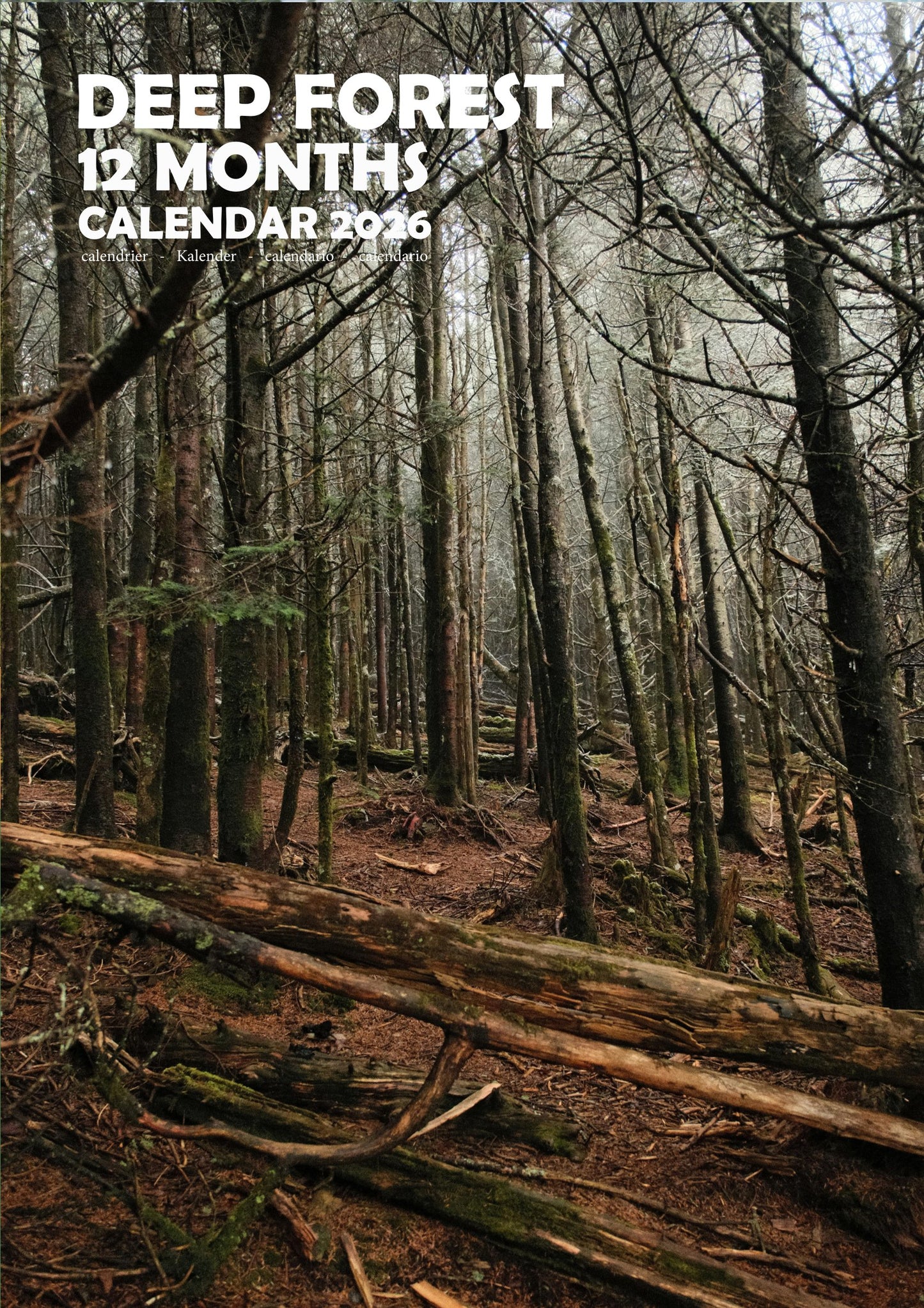 Deep Forest Natural Calendar 2026 – M-PRA Range
