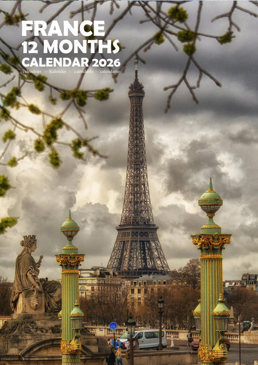 France Calendar 2026 – M-PRA Range