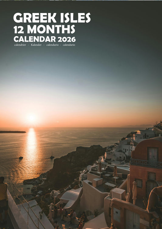 Greek Isles Calendar 2026 – M-PRA Range