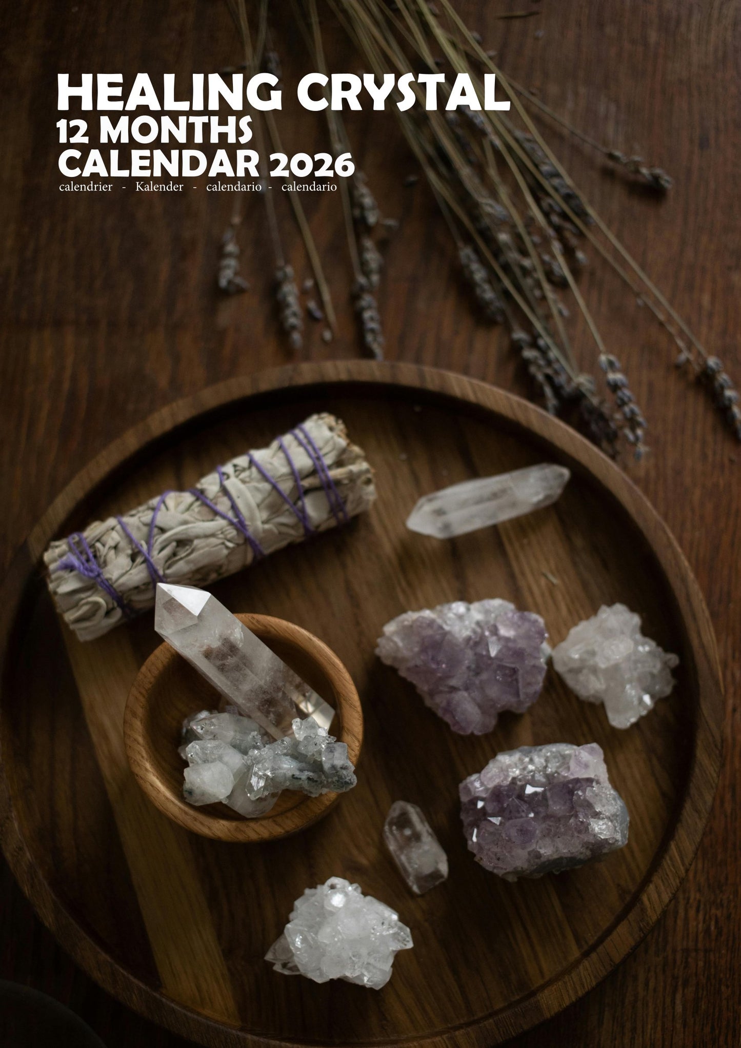Healing Crystal Art Calendar 2026 – M-PRA Range