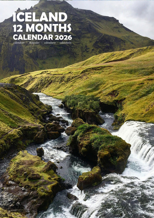 Iceland Calendar 2026 – M-PRA Range