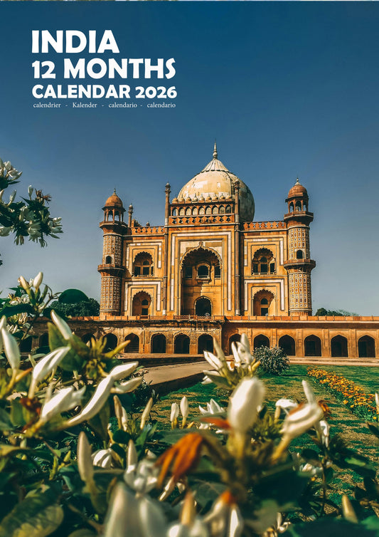 India Calendar 2026 – M-PRA Range