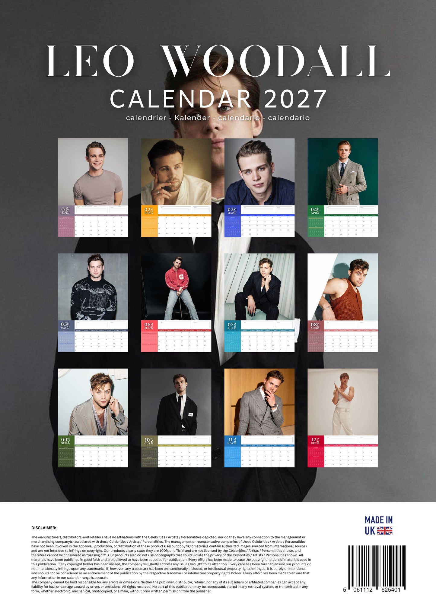 Leo Woodall Calendar 2027 – M-PRA Range
