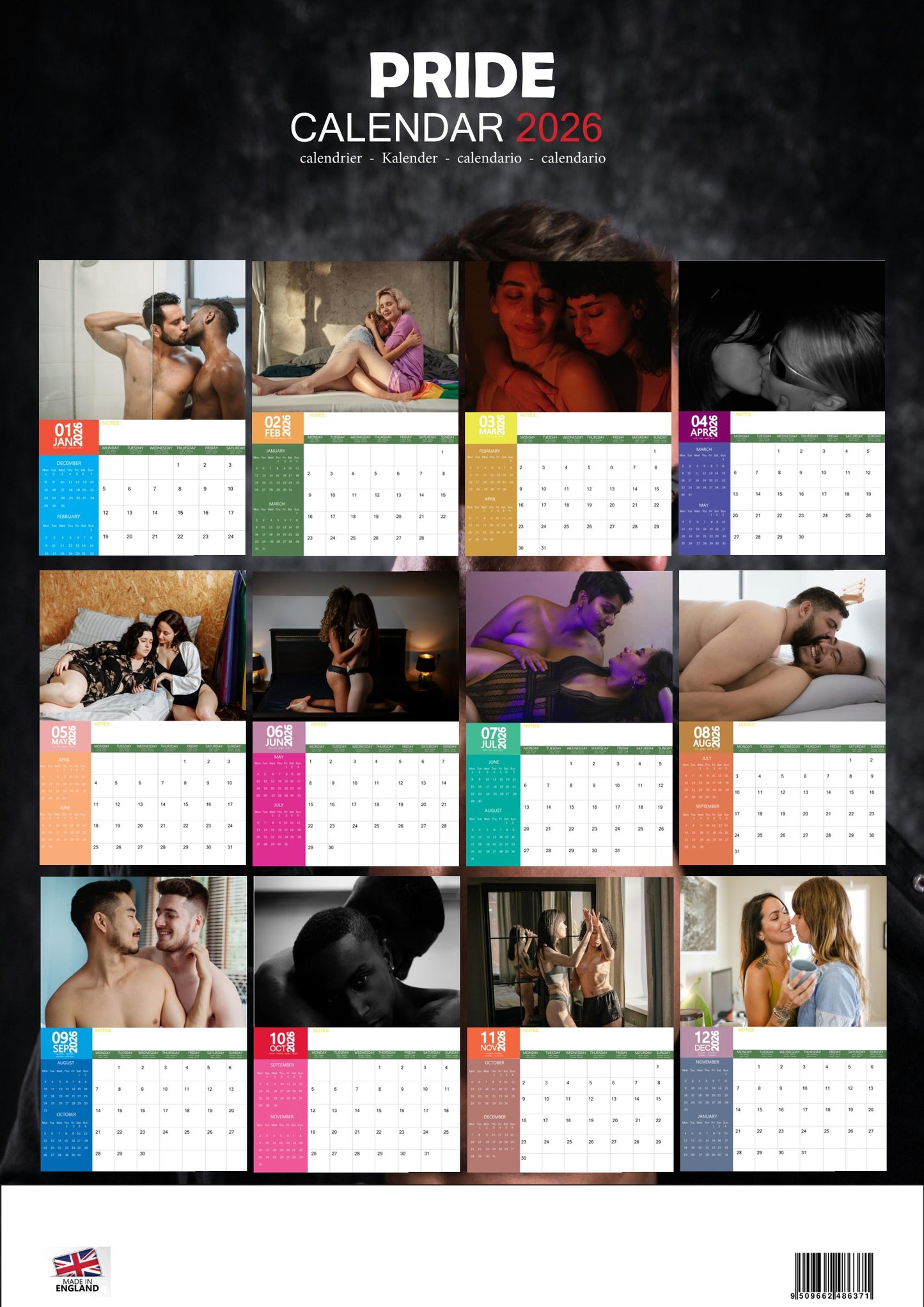 Pride Calendar 2026 – M-PRA Range