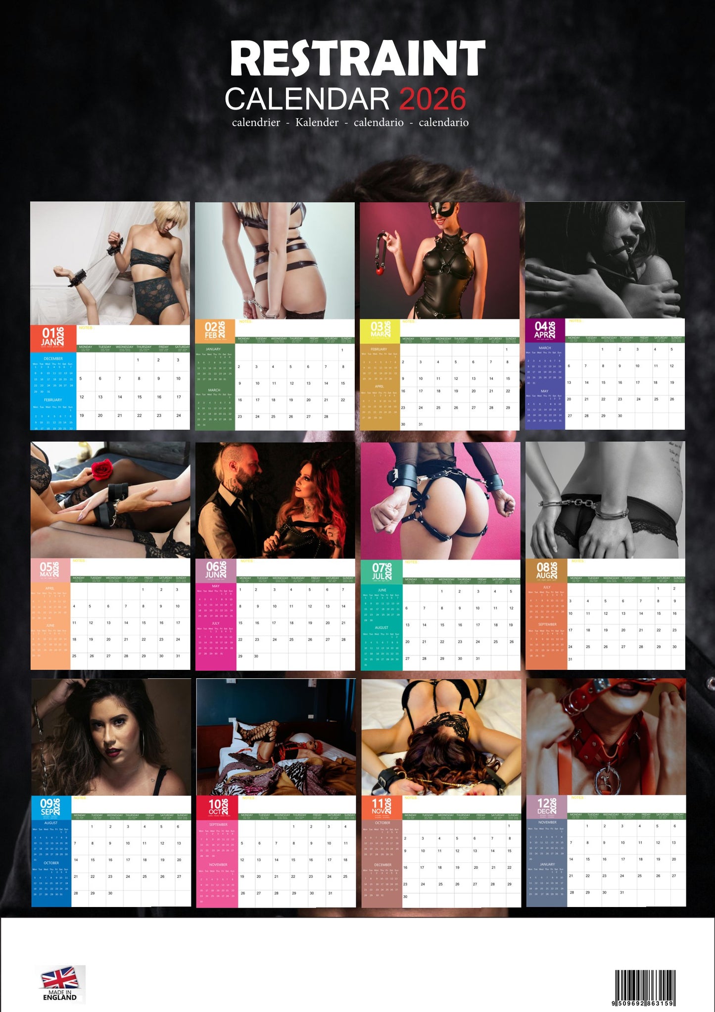 Restraint Calendar 2026 – M-PRA Range