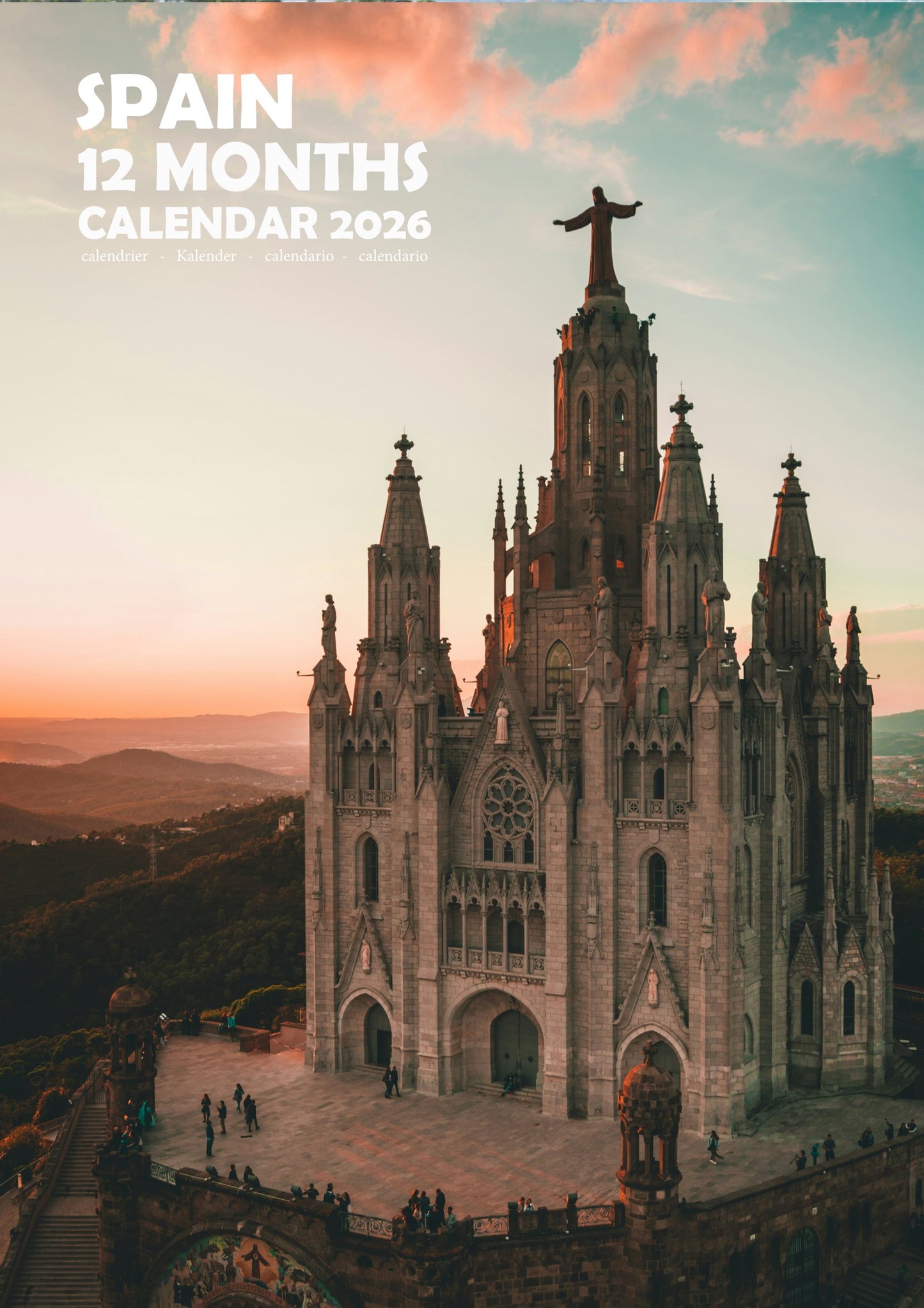 Spain Calendar 2026 – M-PRA Range