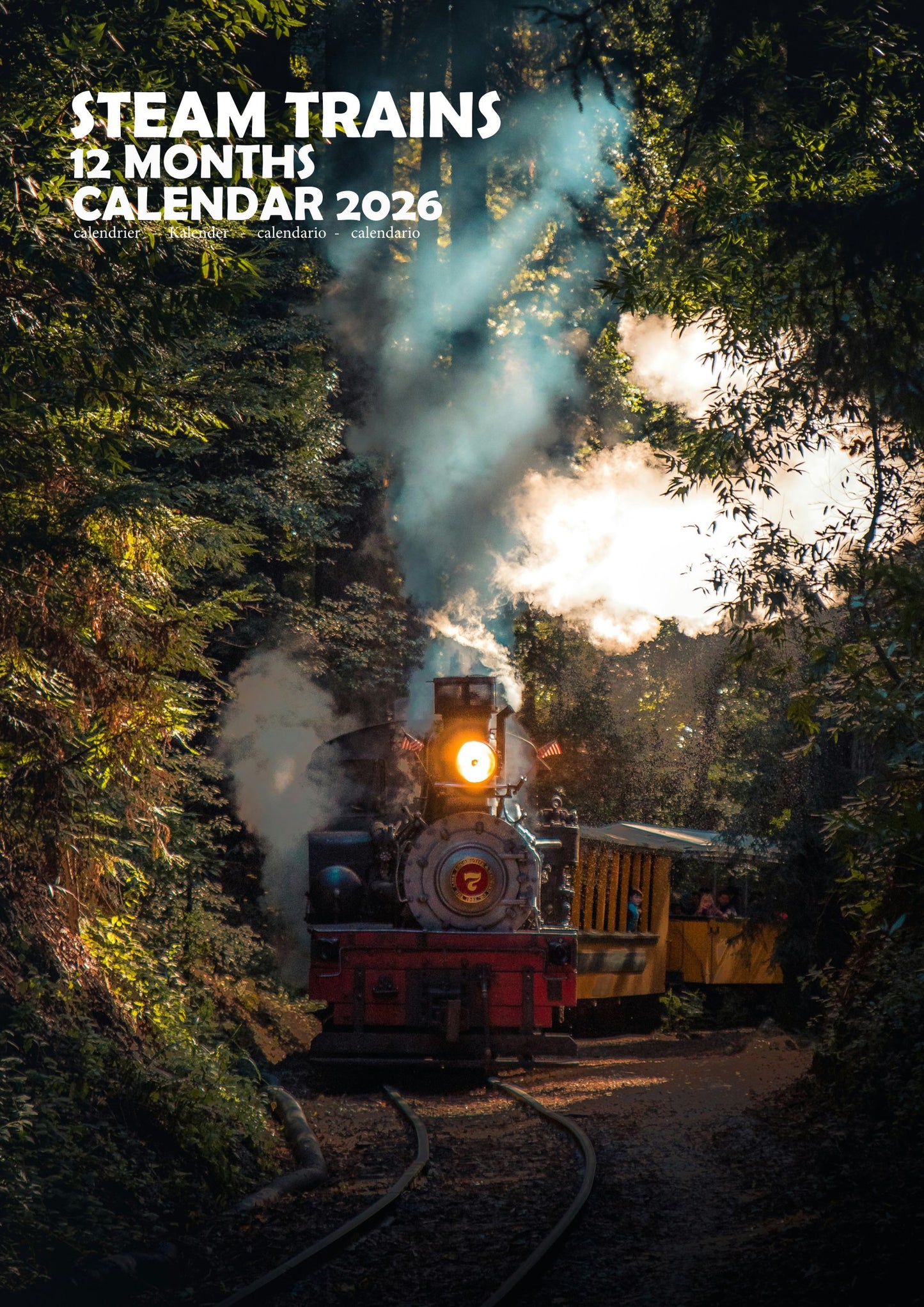 Steam Trains Transport Calendar 2026 – M-PRA Range