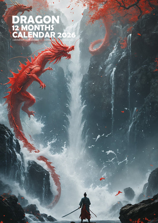 Dragon Fantasy Art Calendar 2026 – M-PRA Range
