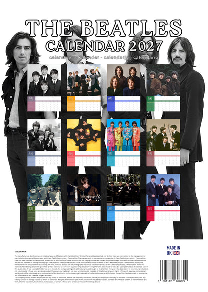 The Beatles Music Calendar 2027 – M-PRA Range