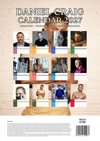 Daniel Craig Calendar 2027 – M-PRA Range