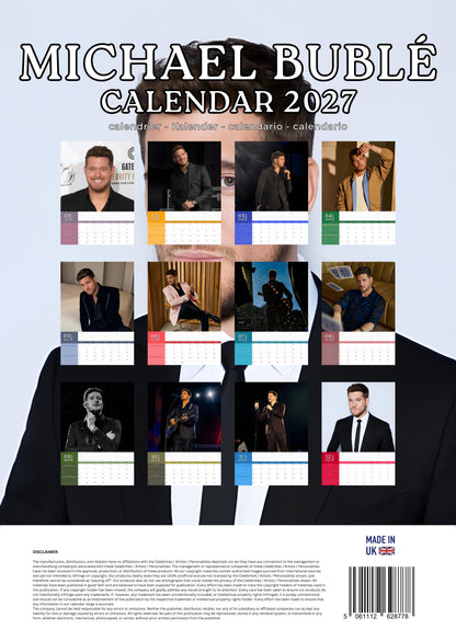 Michael Bublé Music Calendar 2027 – M-PRA Range