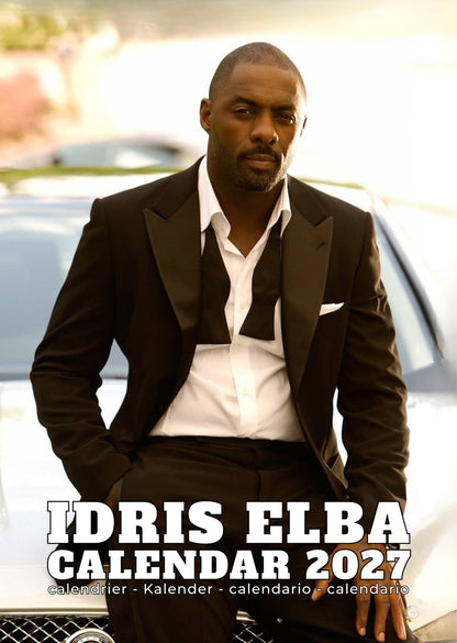 Idris Elba Celebrity Calendar 2027 – M-PRA Range