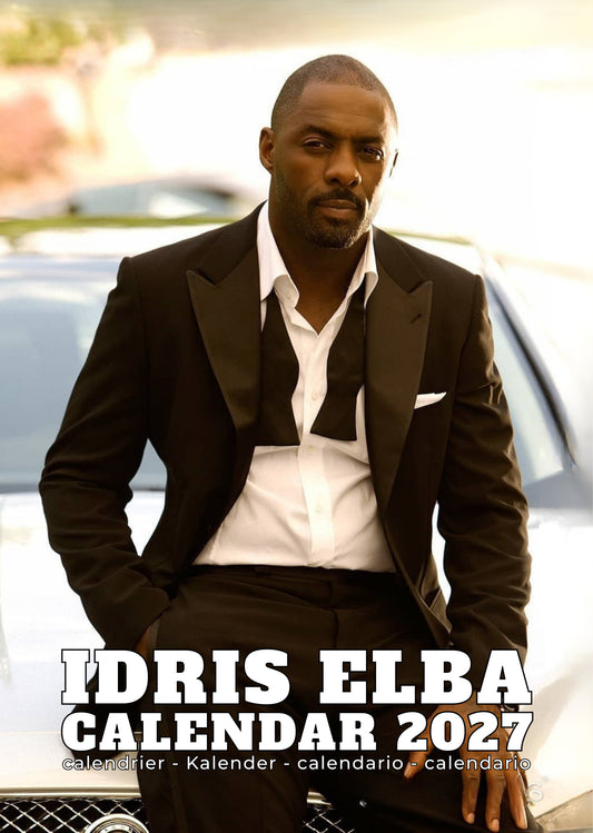 Idris Elba Celebrity Calendar 2027 – M-PRA Range