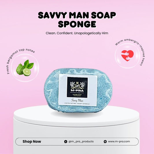 Savvy Man Soap Sponge – The Ultimate Men’s Grooming Essential