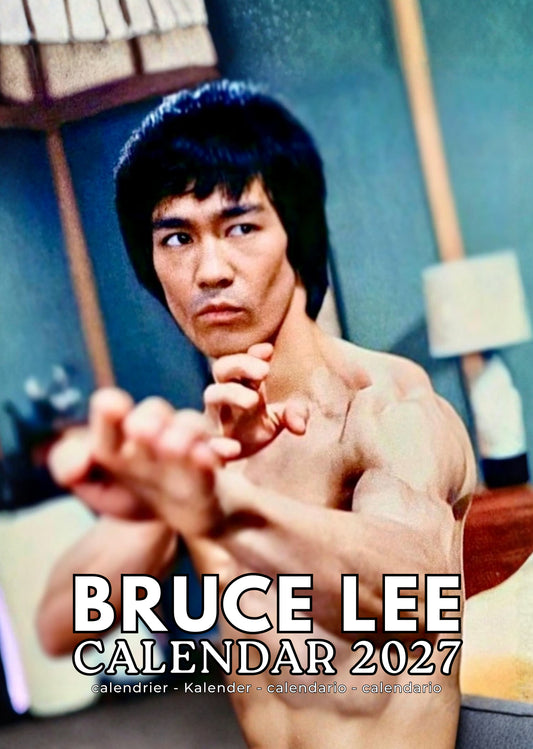 Bruce Lee Celebrity Calendar 2027 – M-PRA Range
