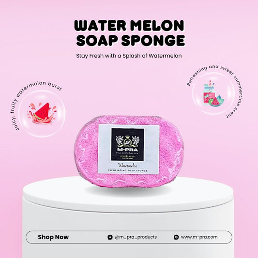 Watermelon Soap Sponge – A Refreshing, Fruity Shower Experience