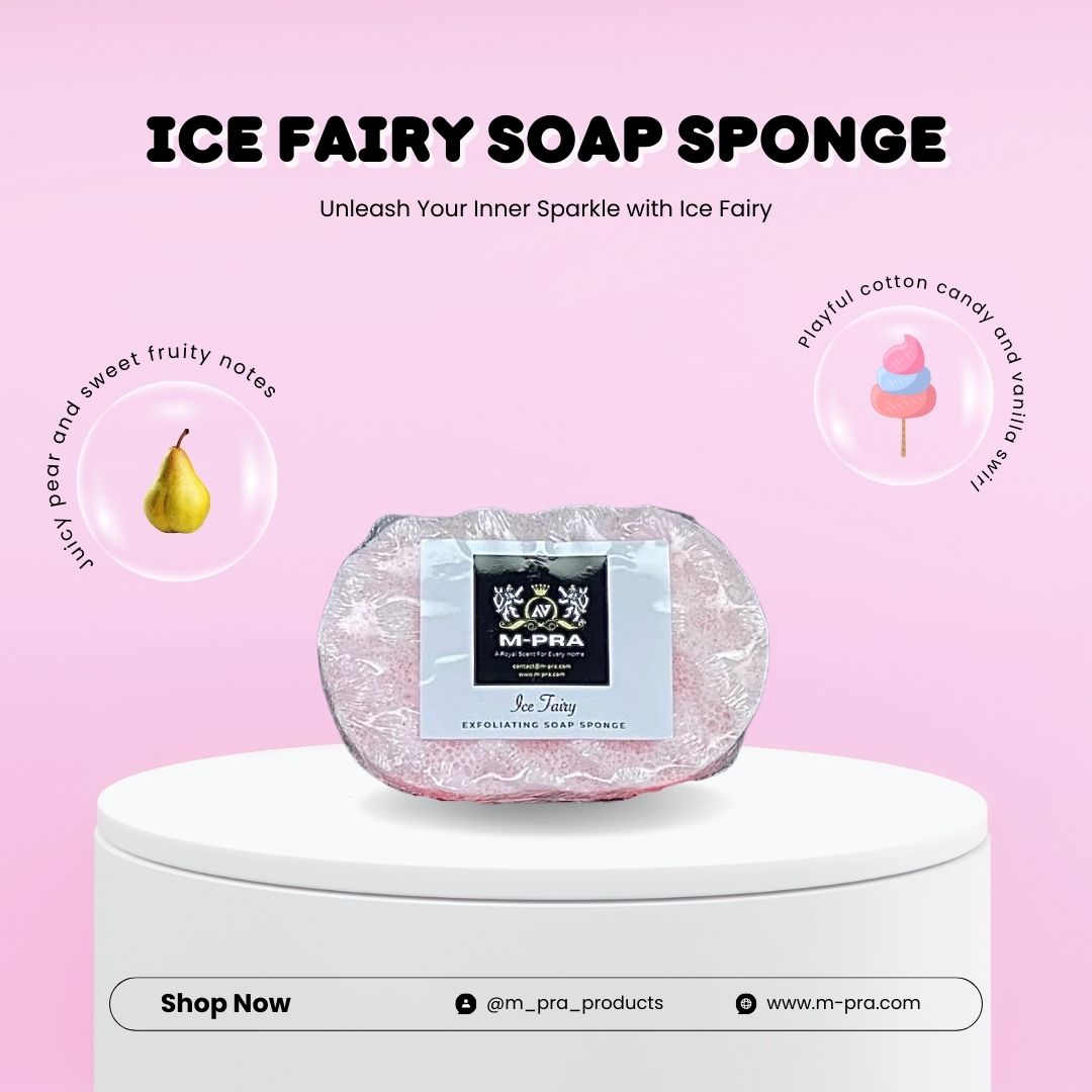 Ice Fairy Soap Sponge – A Cool, Refreshing Shower Experience