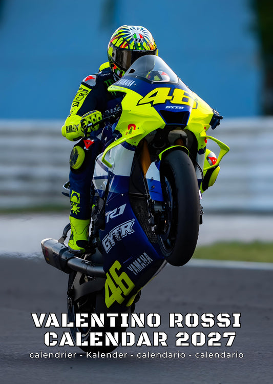 Valentino Rossi Calendar 2027 – M-PRA Range