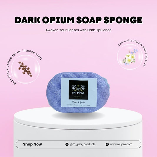 Dark Opium Soap Sponge – A Luxurious, Seductive Skincare Experience
