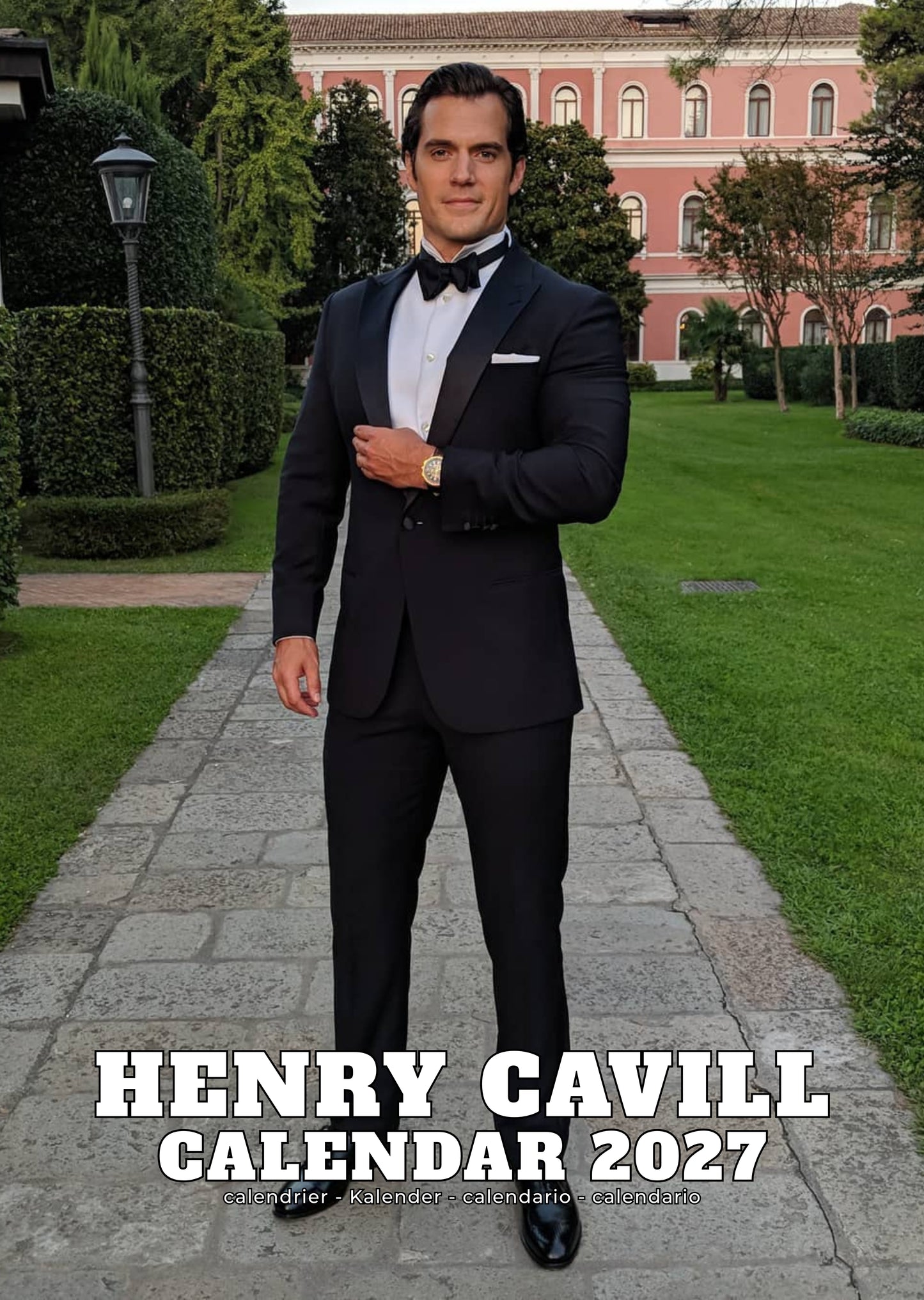 Henry Cavill Celebrity Calendar 2027 – M-PRA Range
