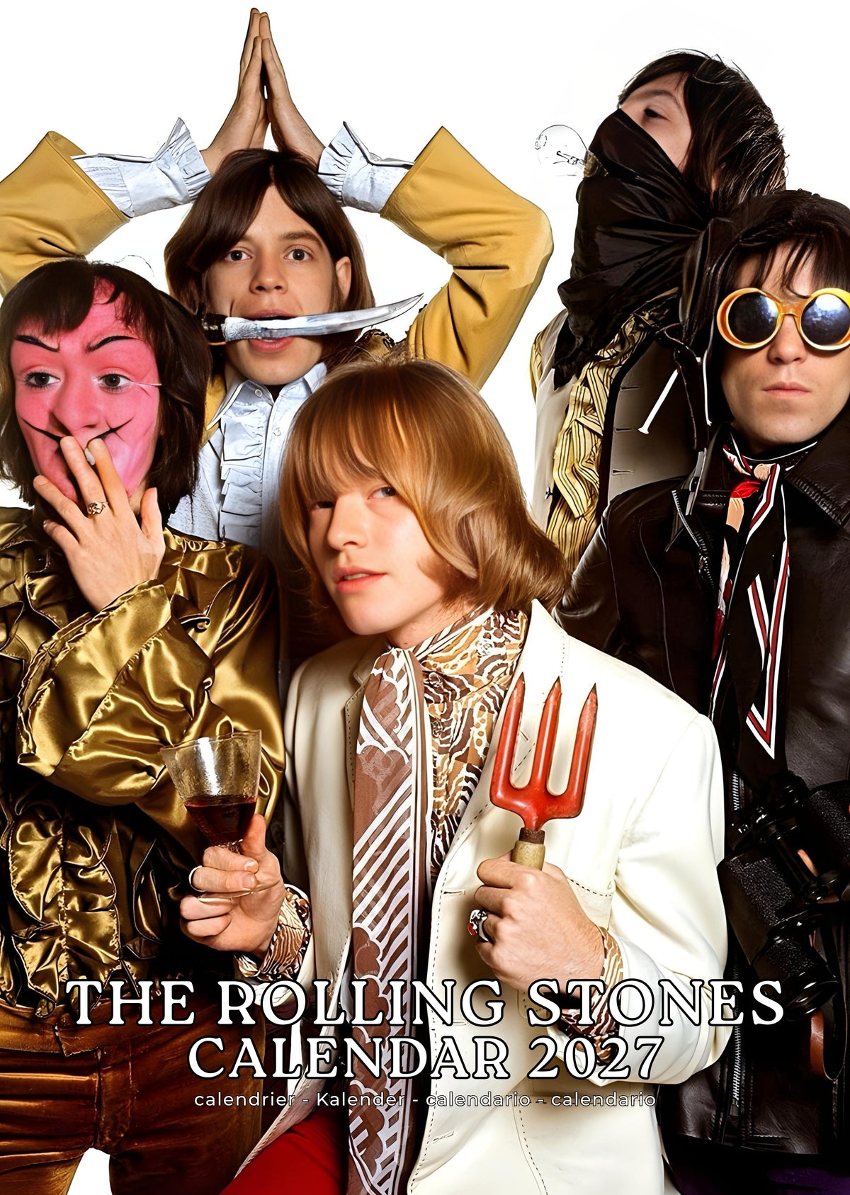 The Rolling Stones Music Calendar 2027 – M-PRA Range