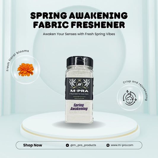 Spring Awakening Scented Fabric Freshener Powder – Light, Fresh, and Uplifting