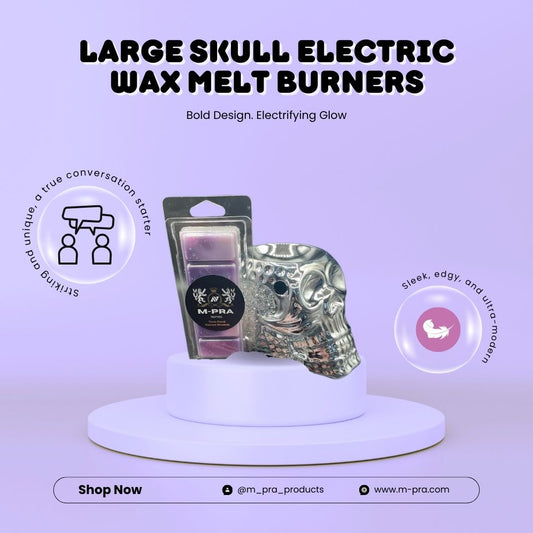 Large Skull Electric Wax Melt Burners