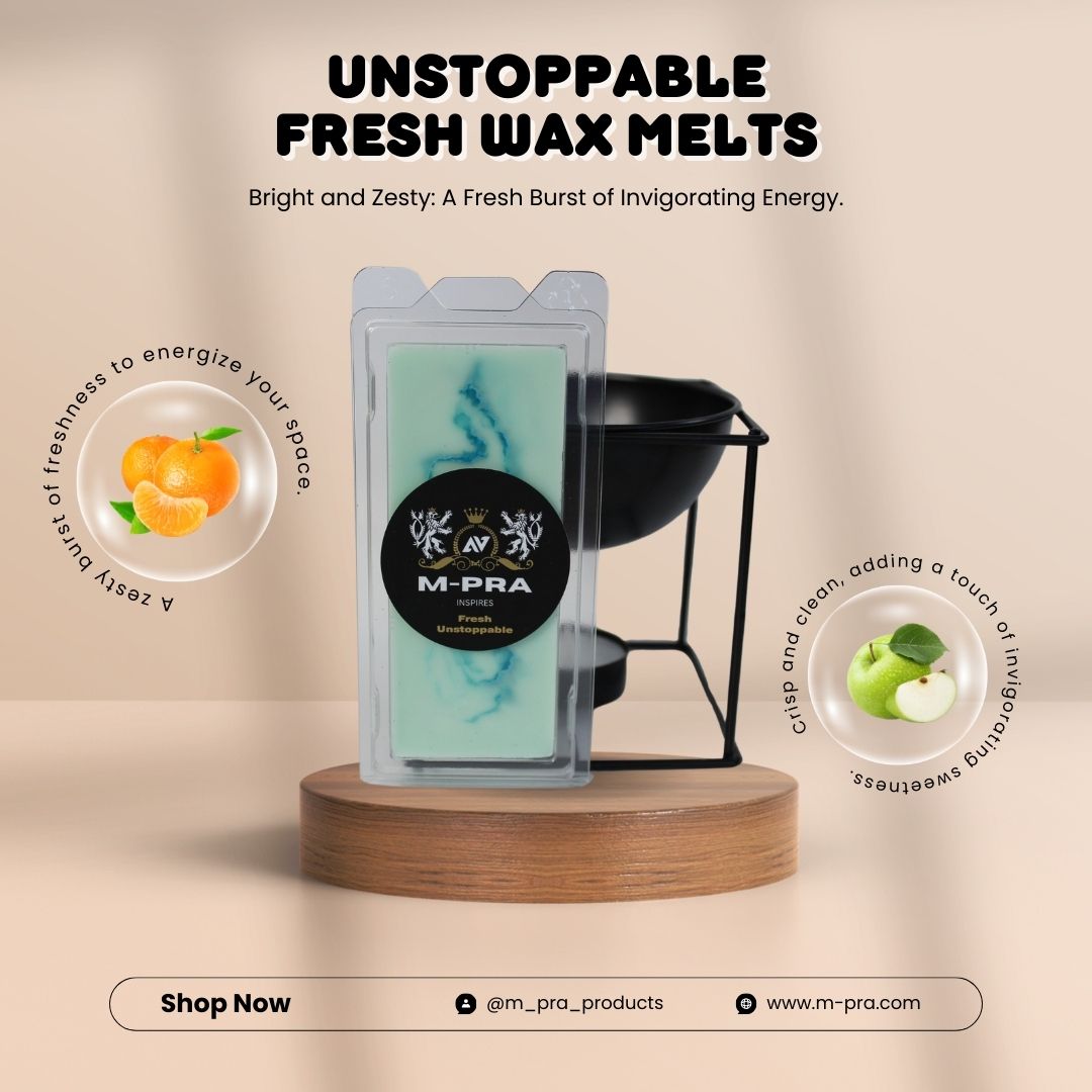 Unstoppable Fresh Wax Melts - Eco-Friendly Scented Wax Melts