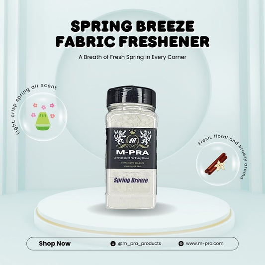 Spring Breeze Scented Fabric Freshener Powder – Refreshing, Clean, and Inviting