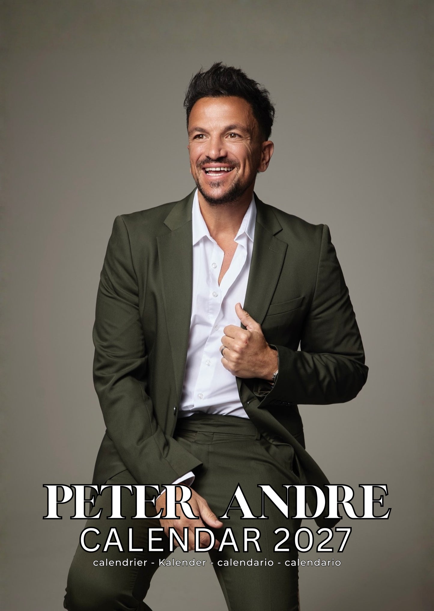 Peter Andre Celebrity Calendar 2027 – M-PRA Range