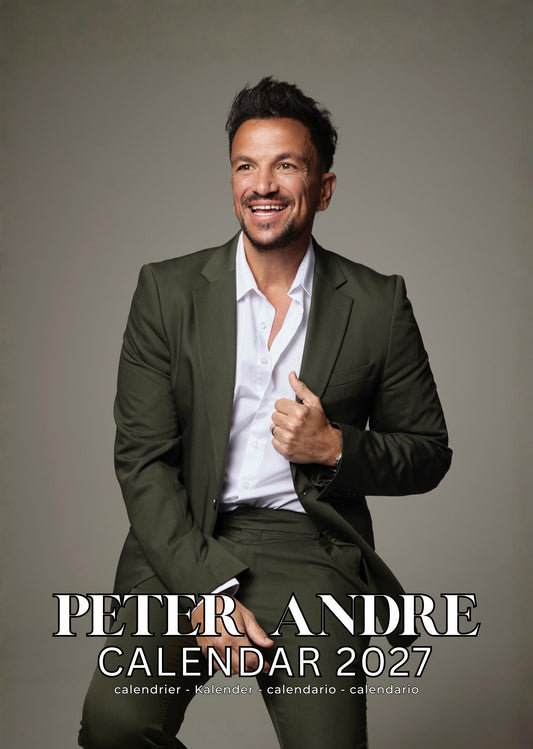 Peter Andre Celebrity Calendar 2027 – M-PRA Range