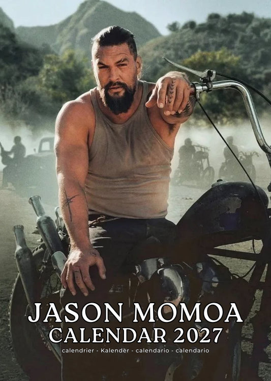 Jason Momoa Celebrity Calendar 2027 – M-PRA Range