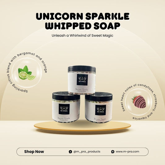 Unicorn Sparkle Whipped Soap – A Magical Scent Experience