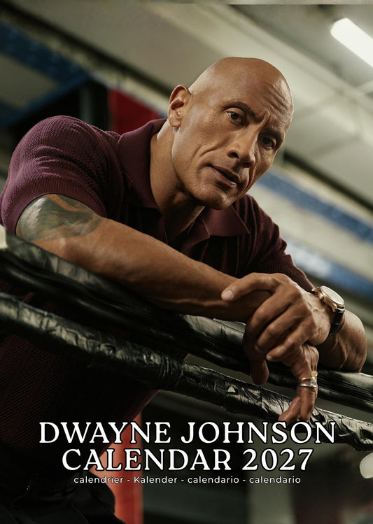 Dwayne Johnson Celebrity Calendar 2027 – M-PRA Range